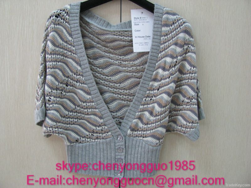 sweater(jacquard, print, sequins)