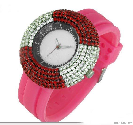 Fashion silicone watch