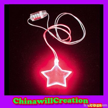 Fashion led flashing necklace