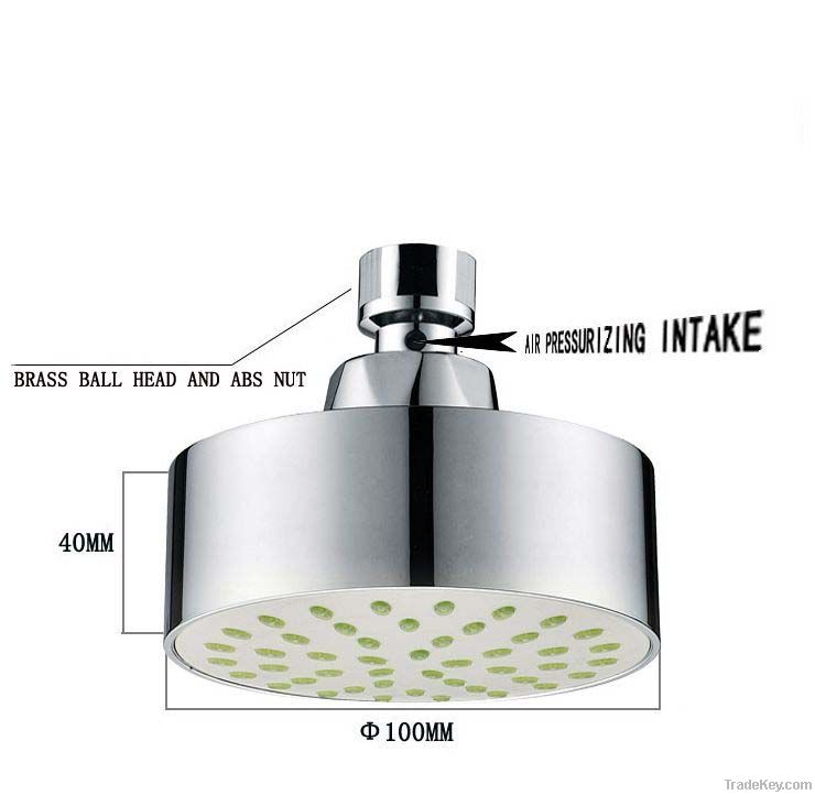 water saving overhead shower rain head shower   0402