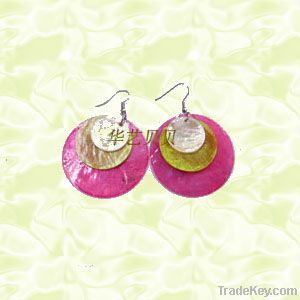 shell pearl earrings