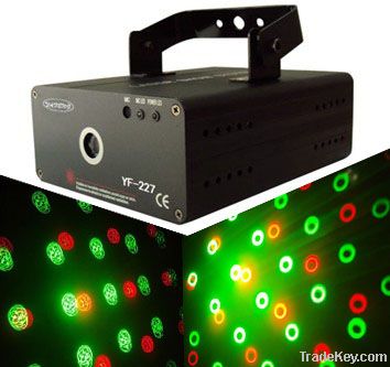 2011 Red and Green mixed Yellow mini laser stage light