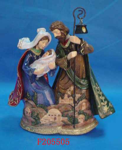 polyresin religious figurines