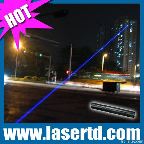 1000mw 450nm blue laser flashlight in aluminum box TD-BP-102