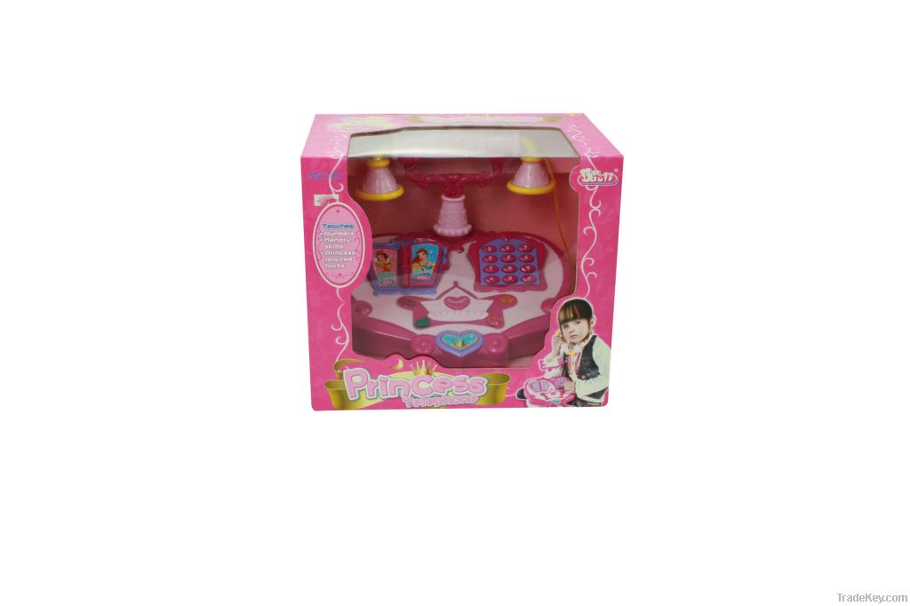 mini kids musical princess telephone toy