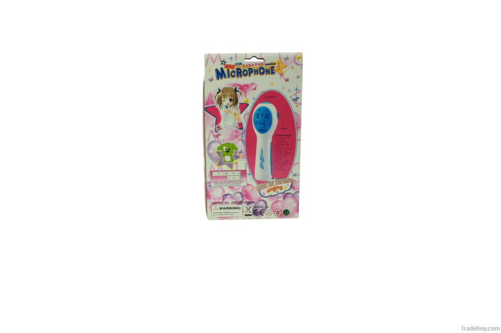 music electronic microphone toy