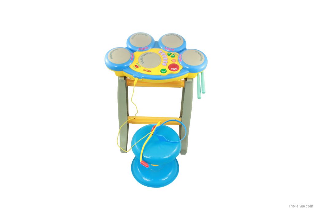 plastic musical electronic drum