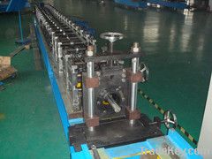 Octagonal tube forming machine