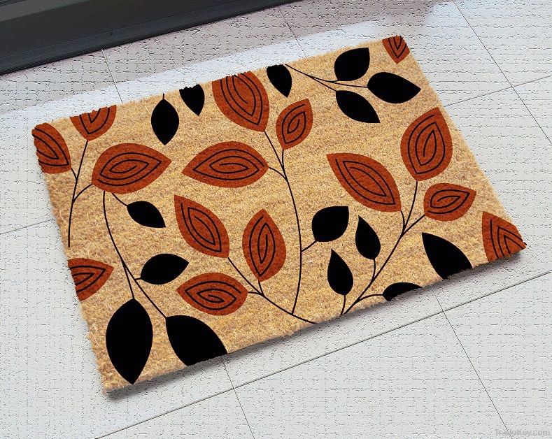 Vinyl backed Coir mats