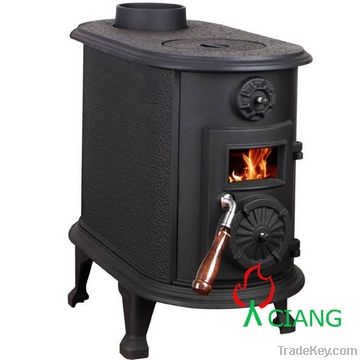 Coal burning fireplace