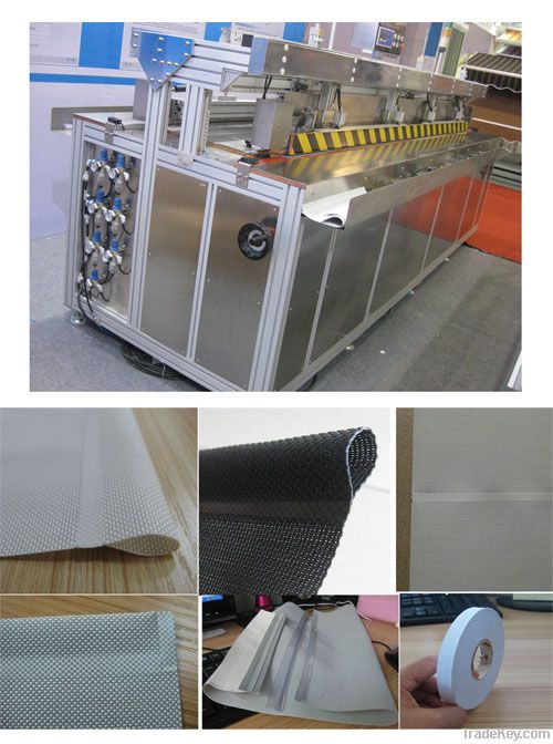 Hot air blinds fabrics welding machine