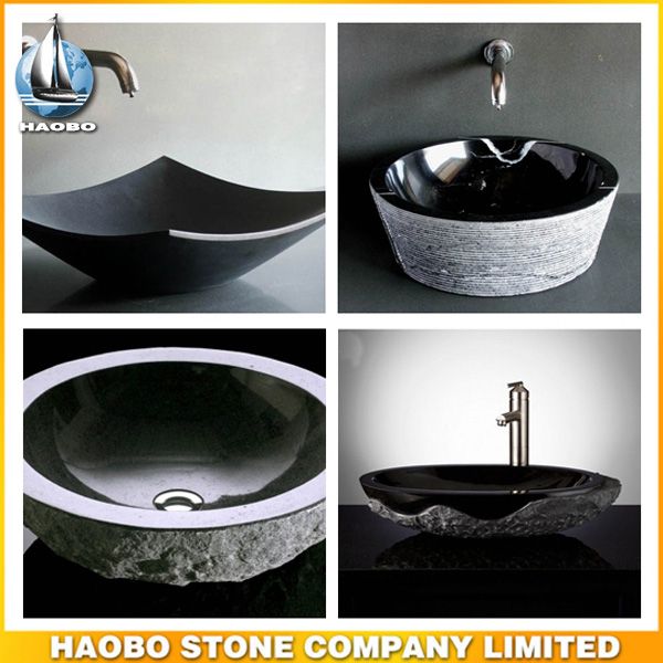 Custom Design Granite Bathroom Sink Bowls