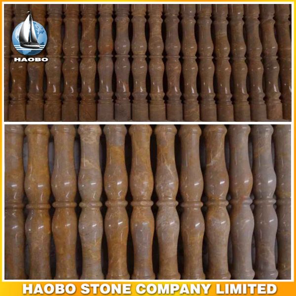 Cheap Prices Marble Golden Net Stair Balustrade for Sale