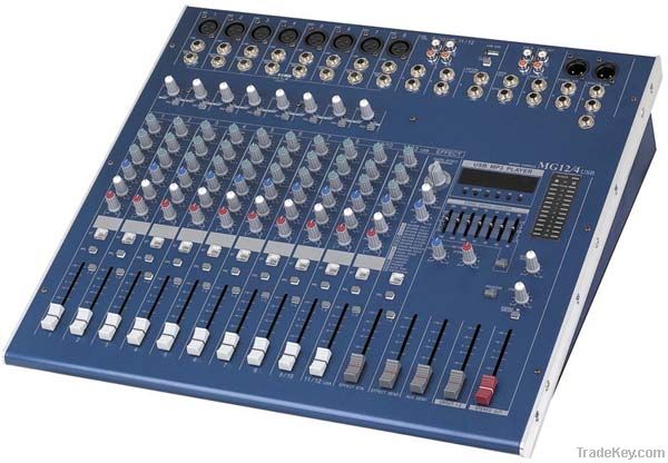 12 Channel 48V Phantom Power MG12/4USB Audio Mixer