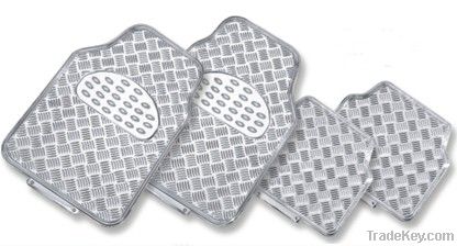 Aluminum car floor mats