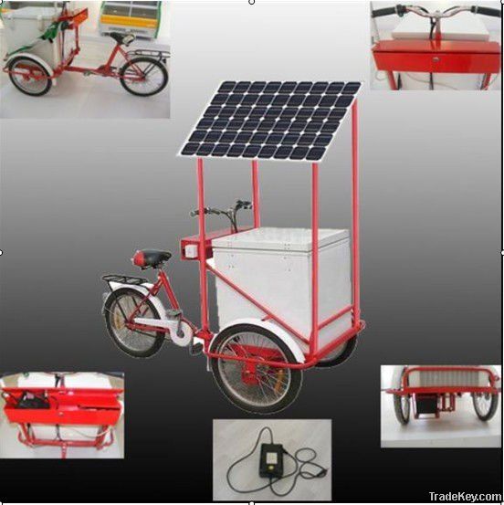 solar movable freezer