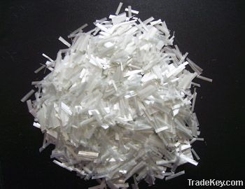 Fiberglass chopped strand for cement