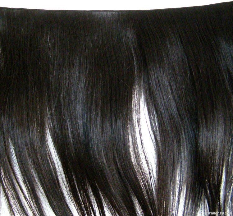 100% wefted human hair , 03005256778