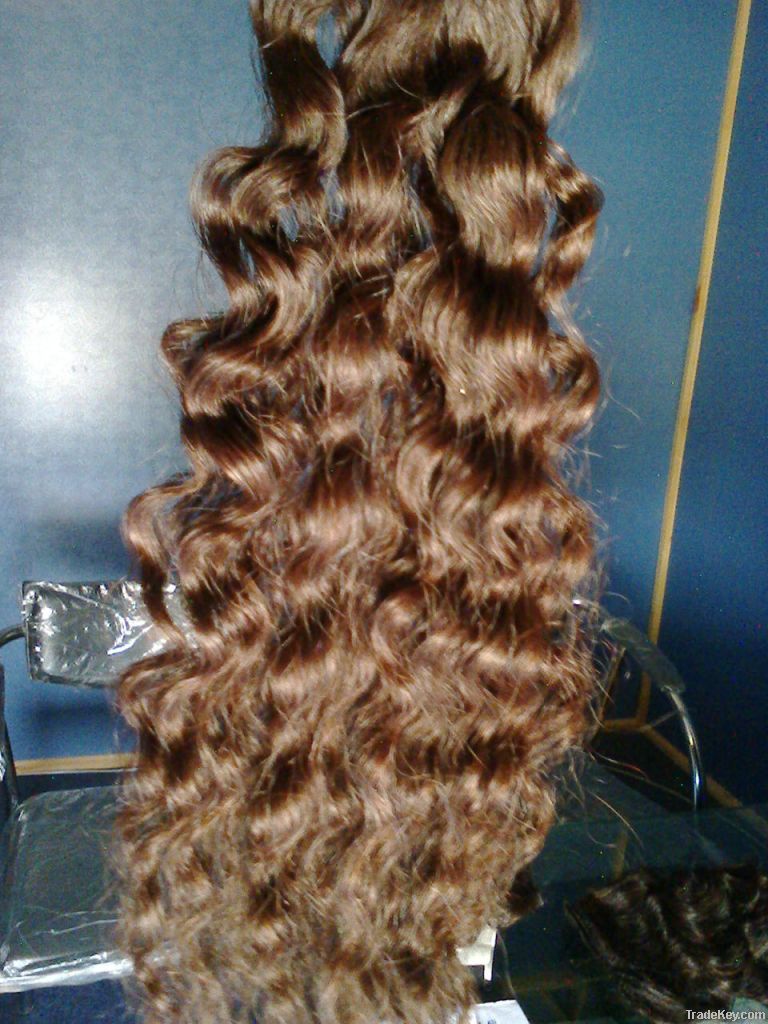 100% wefted human hair , 03005256778