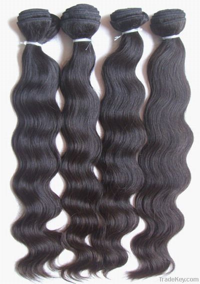 100% wefted human hair , 03005256778