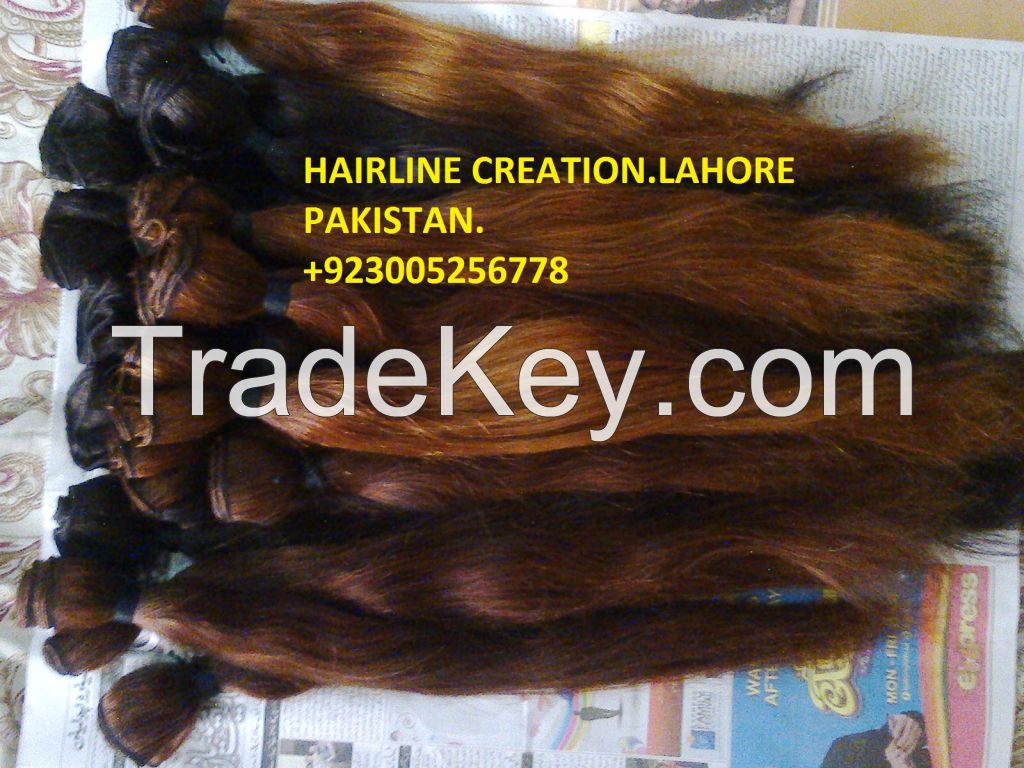 human hair extensions