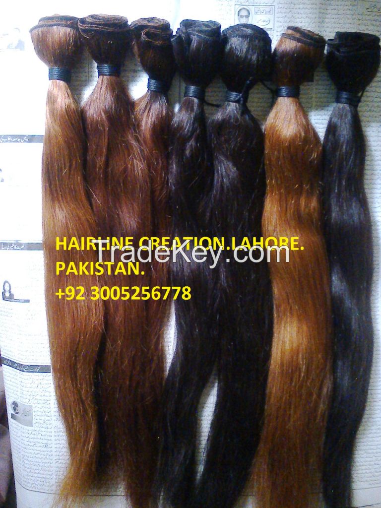 human hair extensions