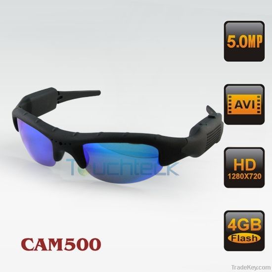 Hands Free Video Sunglasses Support 8GB Memory 720p HD Video