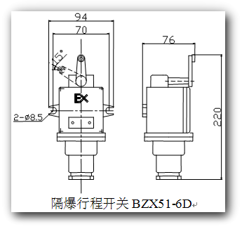 Explosion-Proof Limit Switch