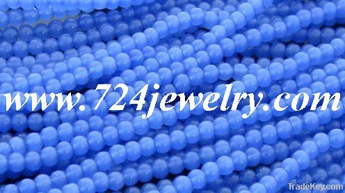 6MM Fashion Cryrstal Jewelry Round Beads, 50 Strands/Lot