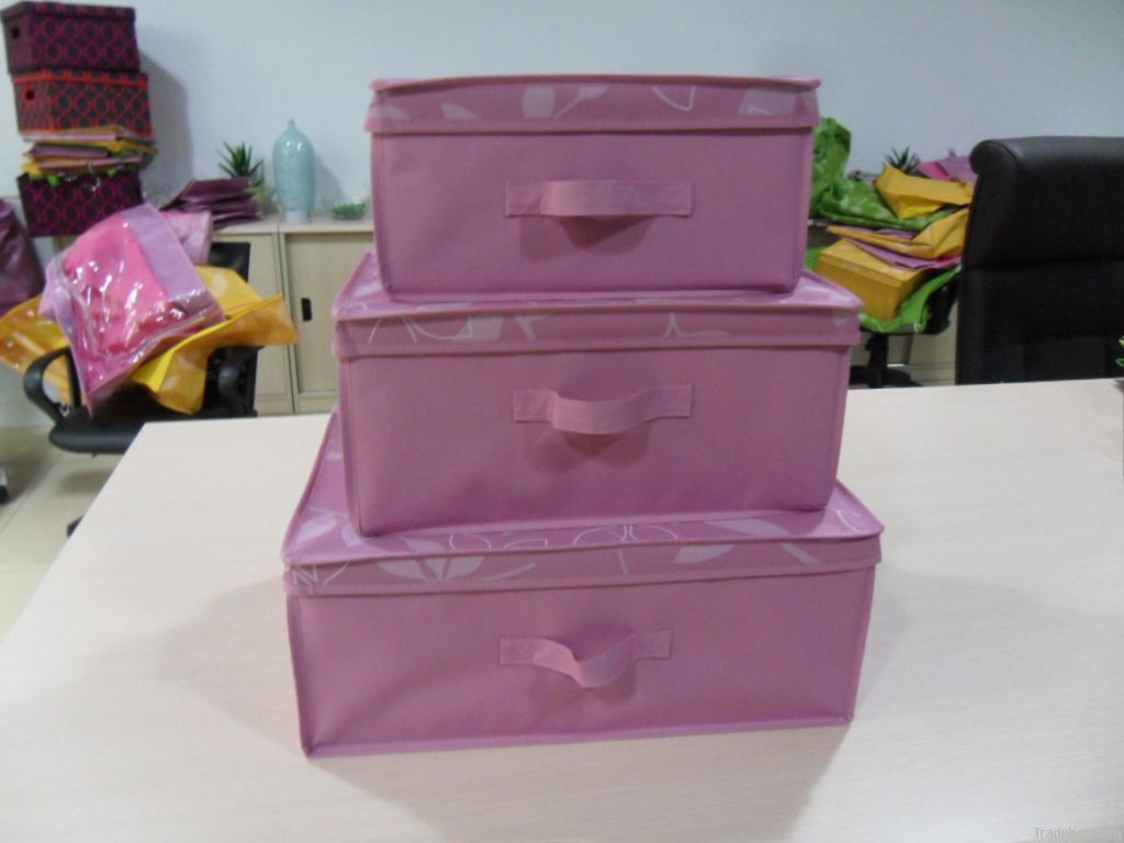 CUTE! HANDY!Polyester Storage Box Foldable Storage Box
