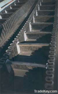 Corrugated sidewall conveyor belt