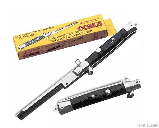 Promotional Gift, Switchblade Comb Manufacturer, Pocket Comb SwitchBlade