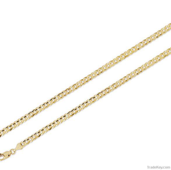 Stainless Steel Curb Chain Necklace