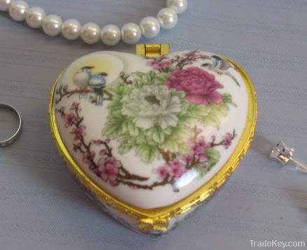 porcelain jewelry box