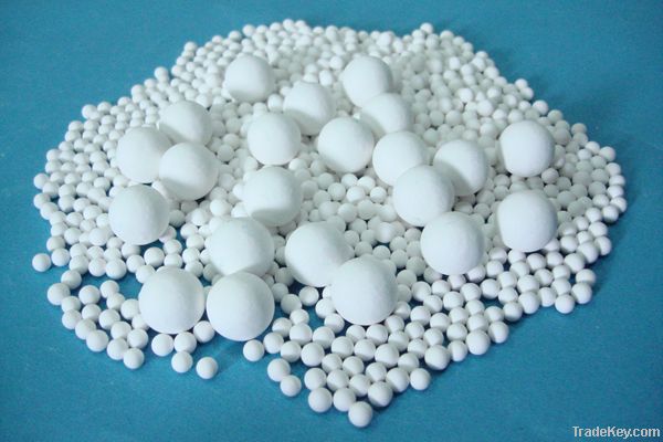 13mm alumina ceramic ball for catalyst support media