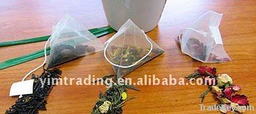 Flower tea with soft pyramid bag