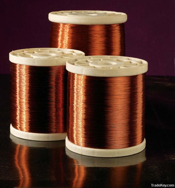 Enameled copper wire