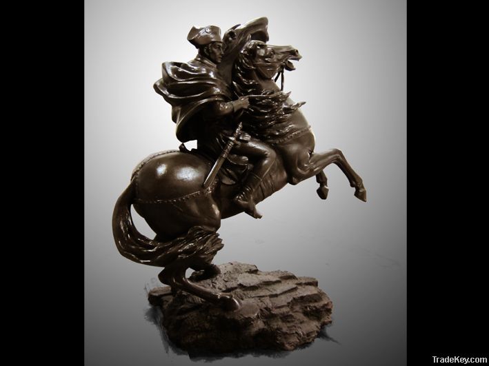 FRP imitation of Napoleon riding like copper