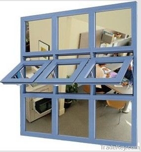 top-hung window aluminum glass window