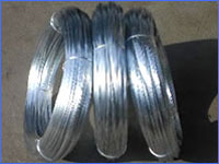 Galvanized iron wire