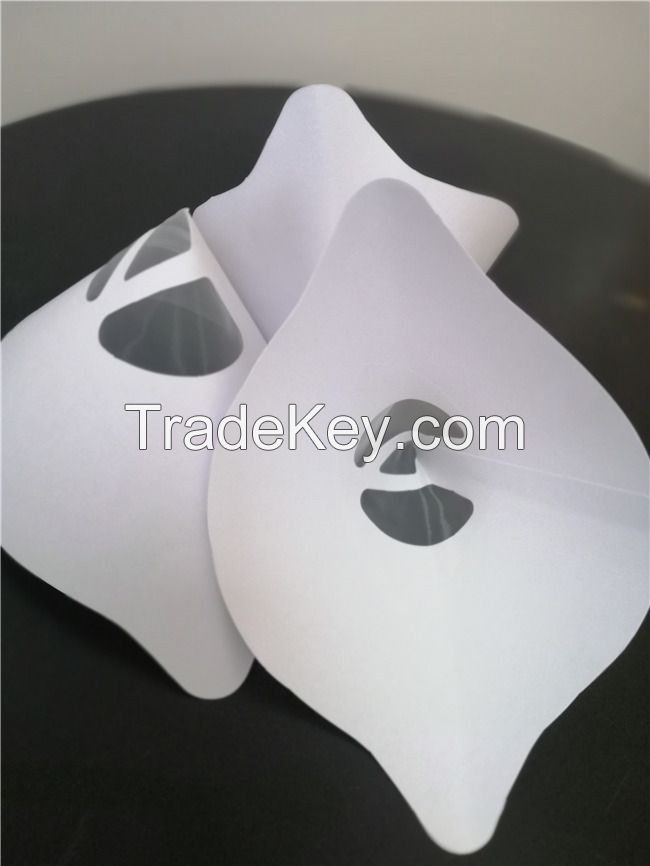 Disposable customized filter paper funnel for automobile paint