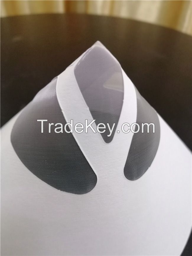 Disposable customized filter paper funnel for automobile paint