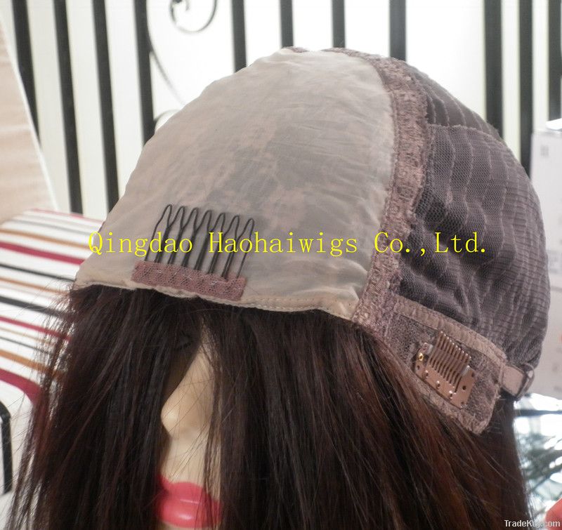 Best Quality-14&quot;- Human Hair-JEWISH WIG -all Hand-tied - Accept Paypal