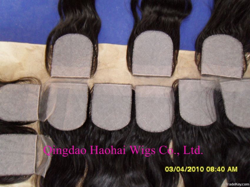 Best Quality, Human Hair, Silk Top Closure, All Hand tied