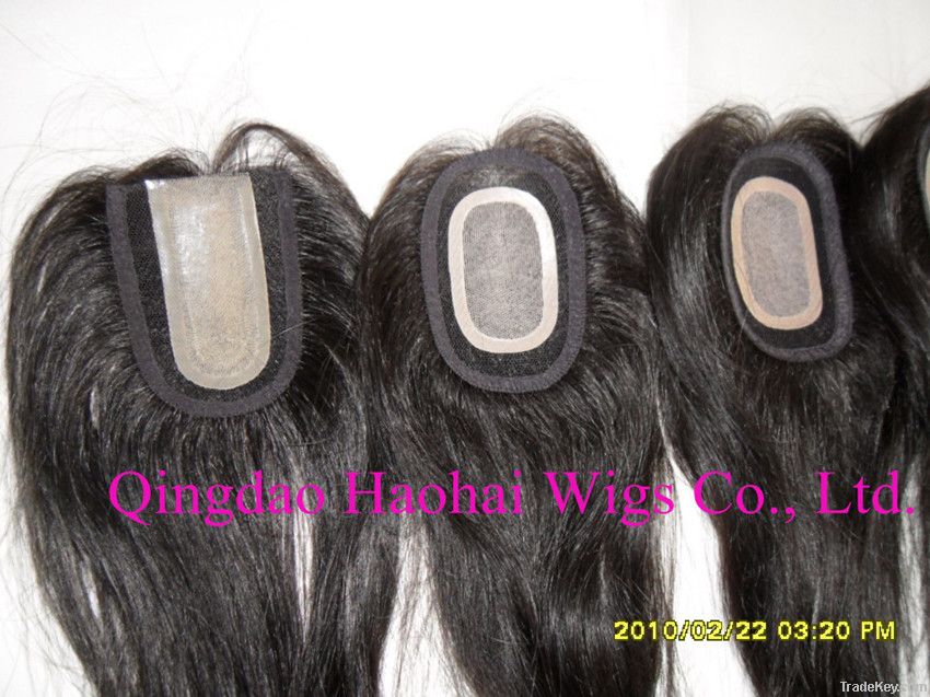 Silk top closure, 100% Human hair, Best Price, Hand tied