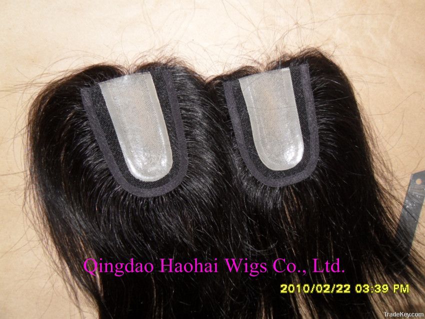 Silk top closure, 100% Human hair, Best quality, Hand tied