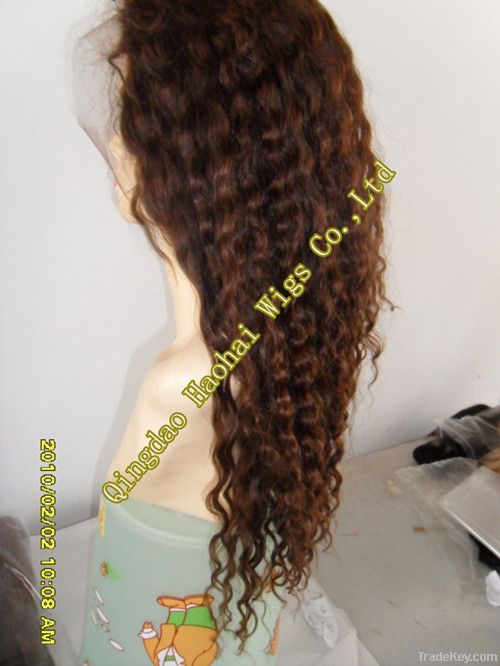 FULL LACE WIG-HIGH QUALITY-HOT SALE-REMY HAIR-20''-deep curl