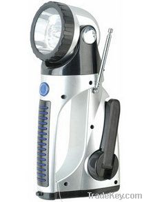 LED rechargeable dynomo lamp