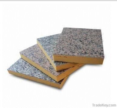 Phenolic Foam Board with Granite Rock Chip Surface