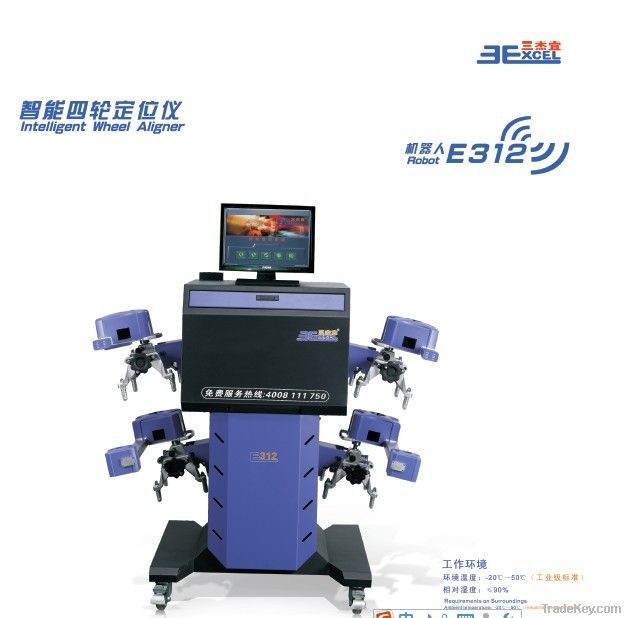 Bluetooth CCD Wheel Alignment Robot E312